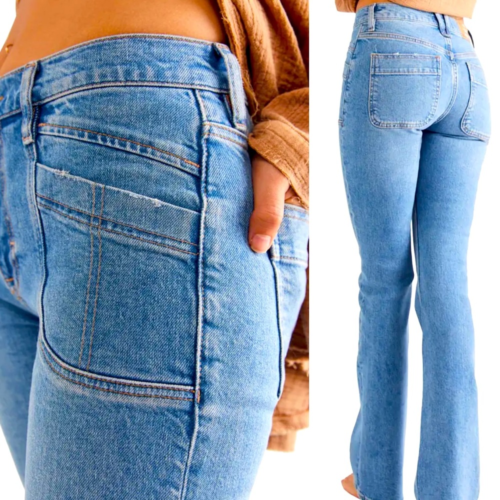 Free People We the Free Aidan Slim Flare Jean size 27